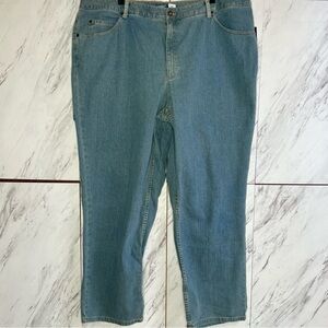 NEW Liz Claiborne Woman Straight Leg Stretch Jeans SZ 22W